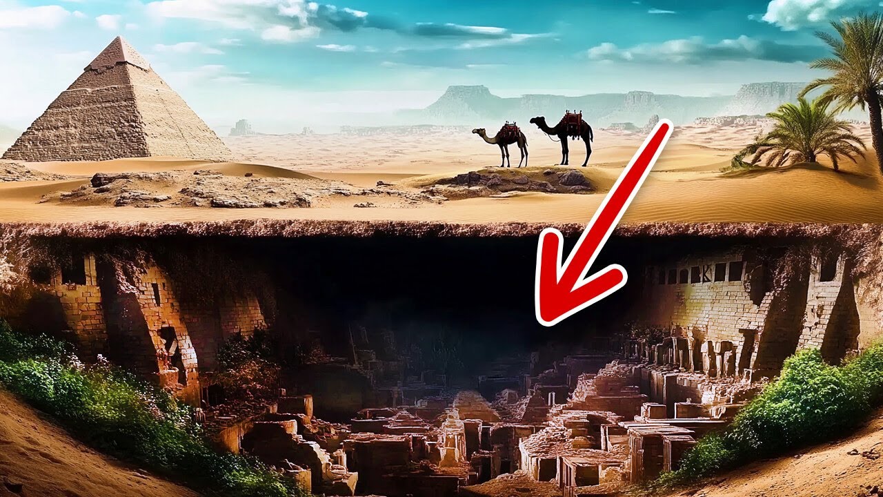 Μεγάλη αρχαιολογική ανακάλυψη: Βρέθηκε μία «τεράστια υπόγεια πόλη» κάτω από τις πυραμίδες της Γκίζας!